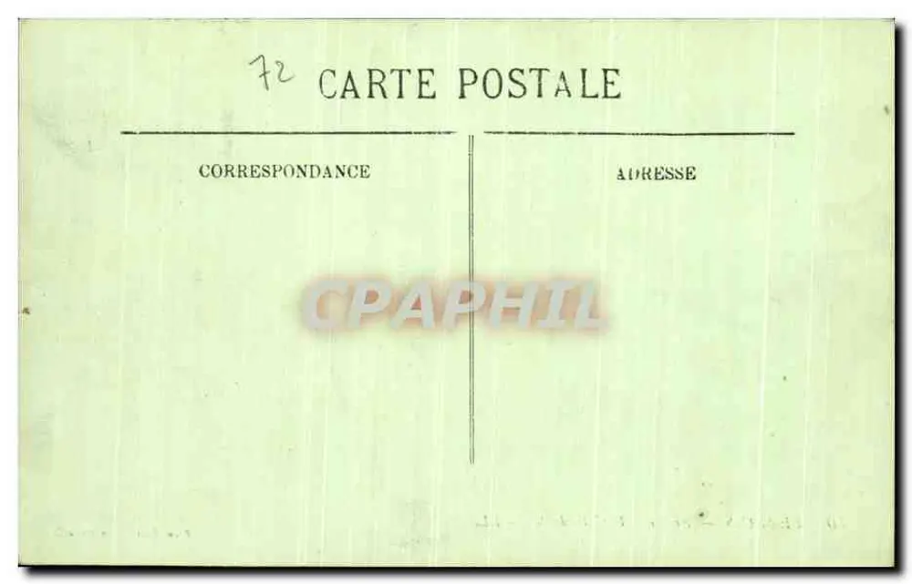 Le Mans — A Abside da Catedral — Étloc, Edição — Le Mans - Verso