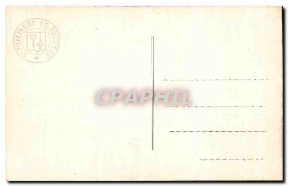Tournus — Saint-Philibert — Rechter Kapitell des Triumphbogens — Sammlung der Abtei Tournus n° 135 - Rückseite