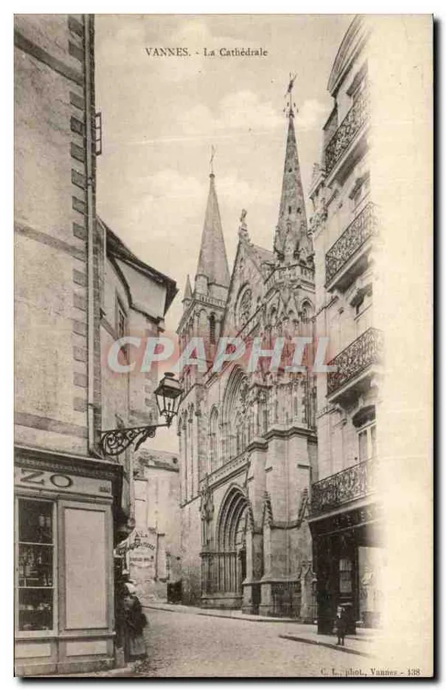 VANNES - A Catedral — C. L. fot. Vannes - 138 - Frente