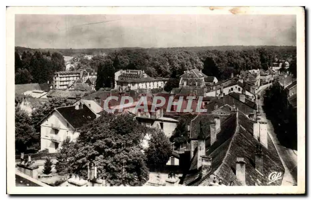 LUXEUIL-les-BAINS — Panorama naar het Park — uitgever C.A.P. n°163 - Voorkant