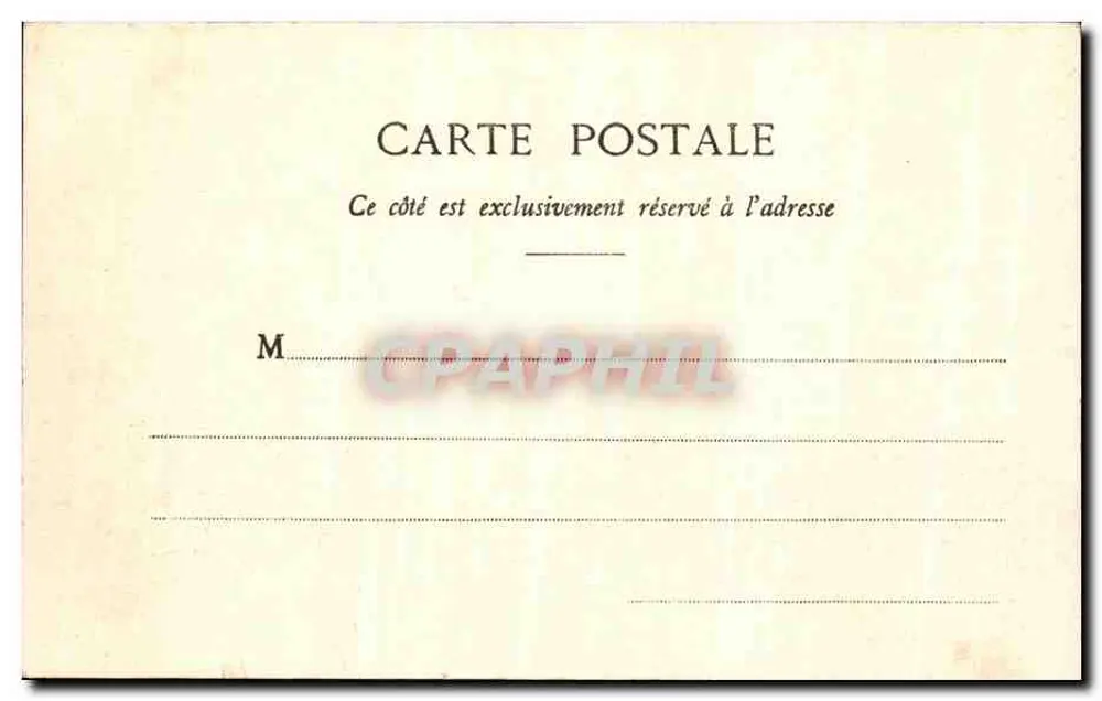 Represa de La Croisette perto de Pontcharra (Rhone) — A. Déal e Cie, imp.-edit., Tarare - Verso