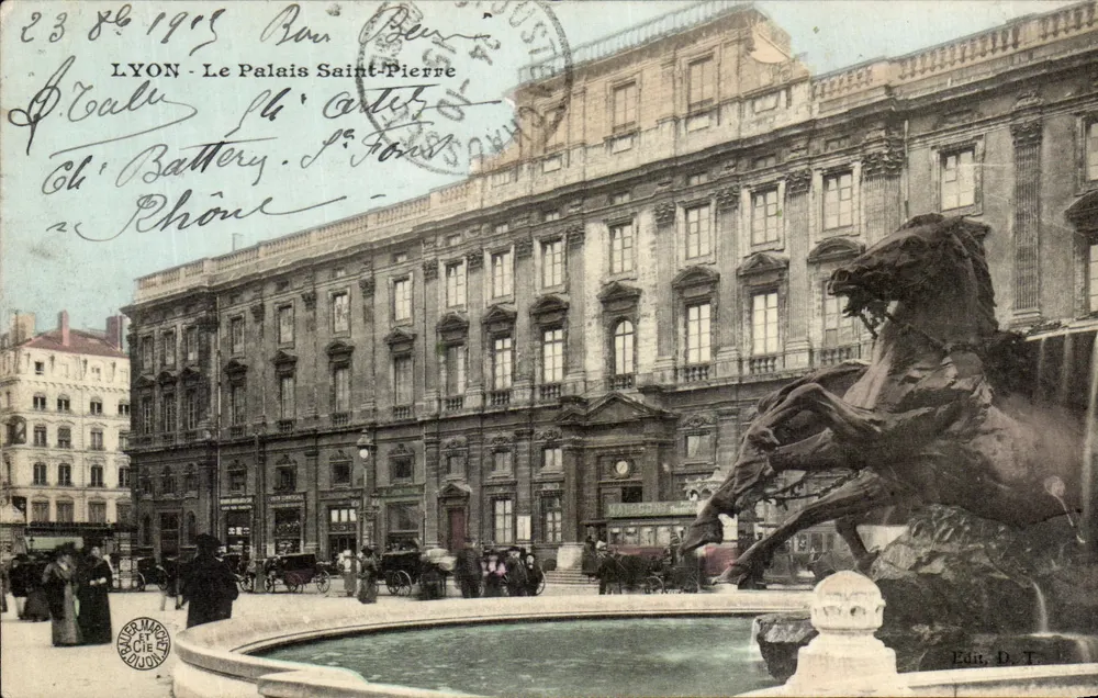 LYON - O Palácio São Pedro — editor D.T. — número de série 69 - Frente