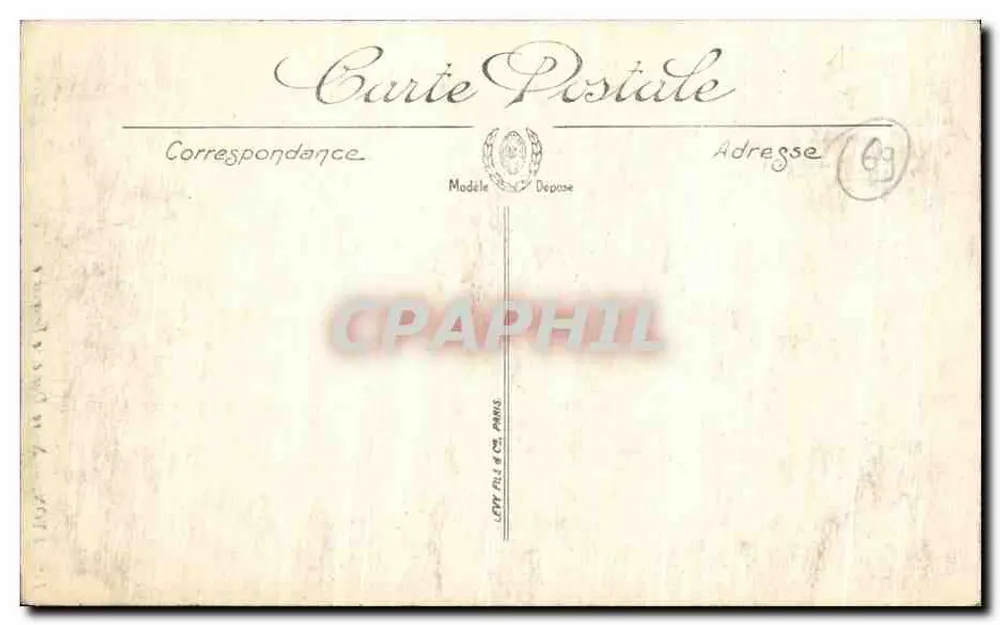 LYON — Notre-Dame de Fourvière — Editor SELECT, n° 179 - Verso