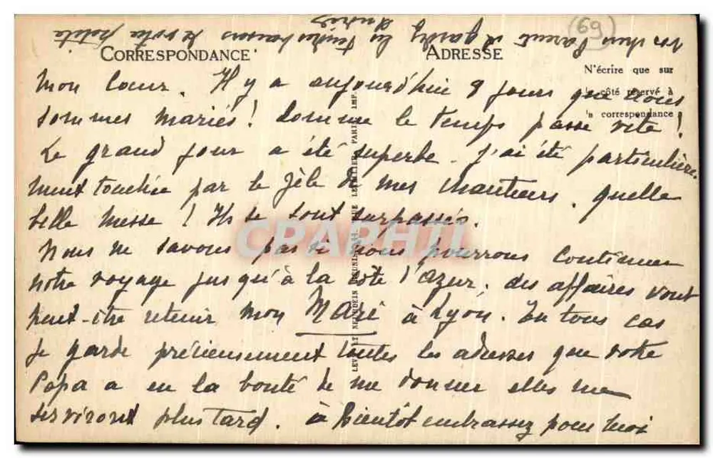LYON — A Catedral de São João — LL 47 - Verso