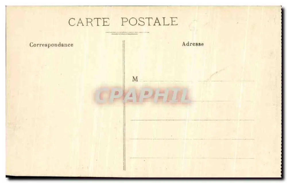 LYON - Cours du Midi und Place Carnot — S. Farges, Verlag, Lyon, Nr. 5060 - Rückseite