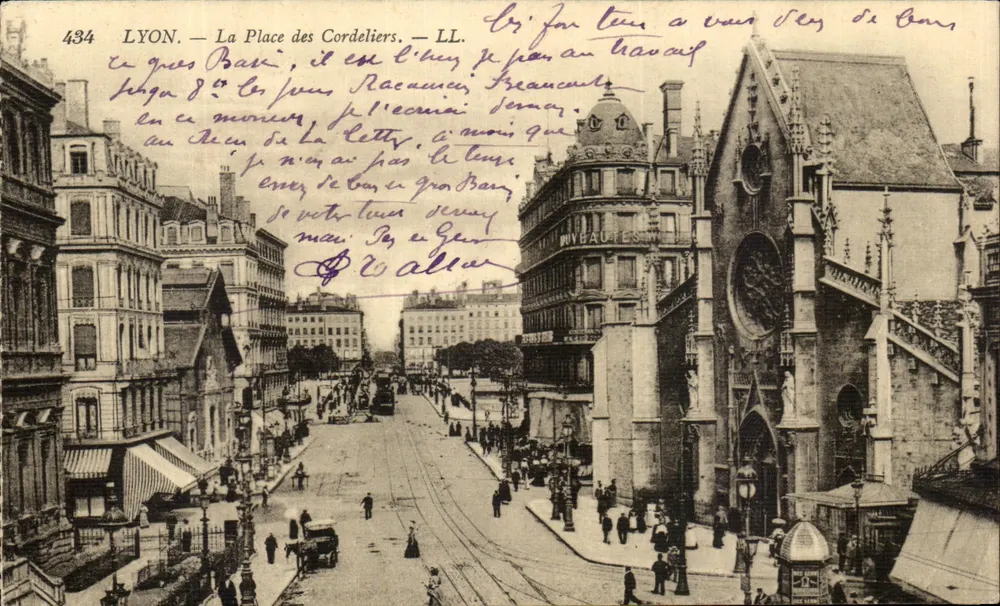 LYON — A Place des Cordeliers — LL. N° 434 - Frente