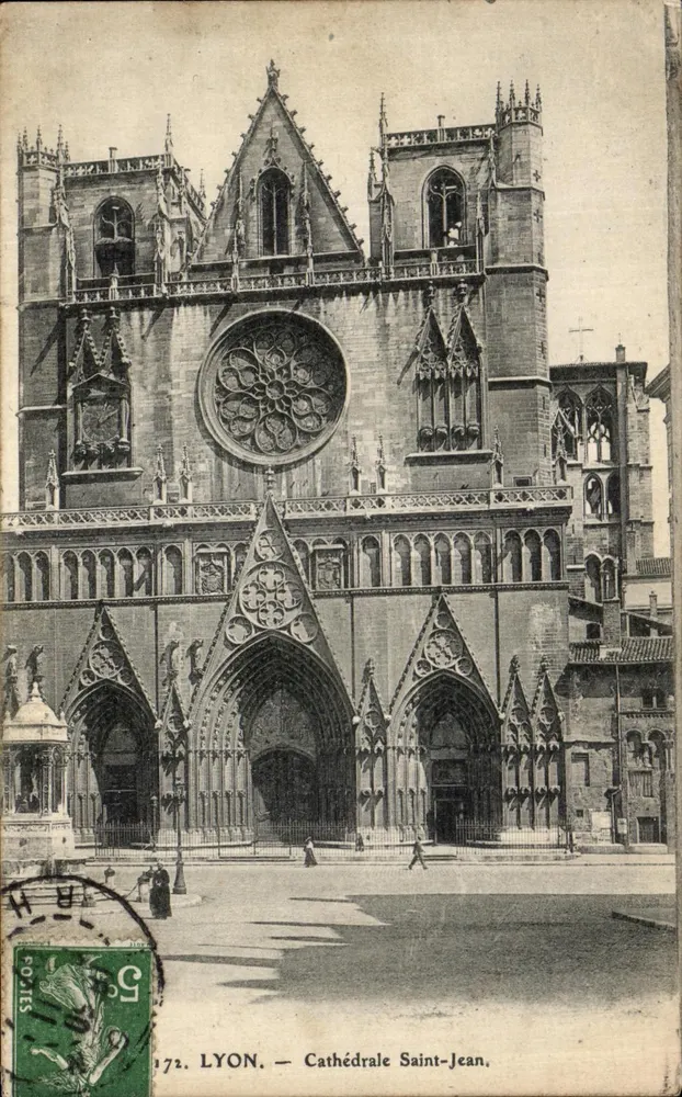 LYON — Catedral São João — Sociedade 172 - Frente