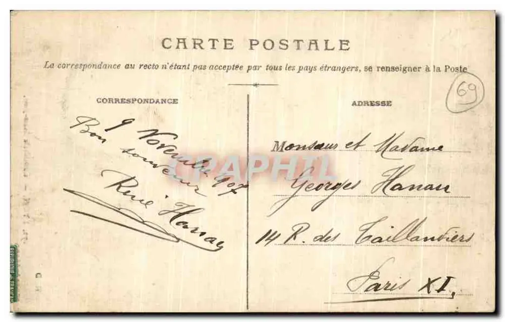 LYON — Catedral São João — Sociedade 172 - Verso