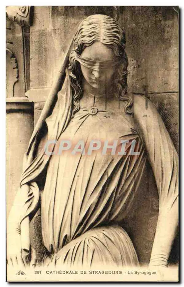 Catedral de Estrasburgo — A Sinagoga — Editora: SA Catedral, n° 267 - Frente