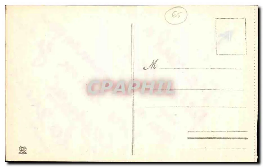Cauterets - Estabelecimento de La Raillère — fototipia La Roche Irène, Toulouse - Verso