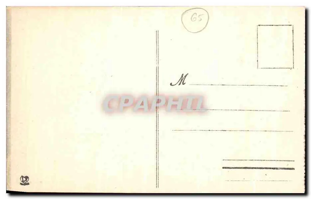 Pierrefitte - Vista geral - Estrada e túnel — Hautes-Pyrénées, editor Labouche Irénes, Toulouse, n° 83 - Verso