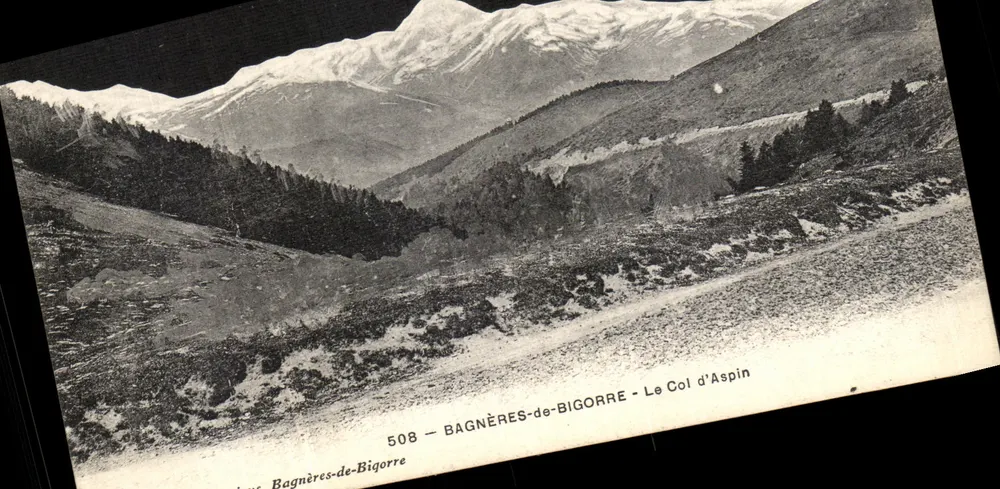 Le Col d'Aspin — Bagnères-de-Bigorre — 508 - Frente