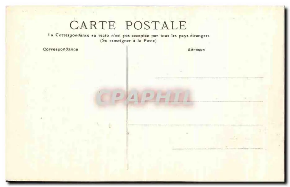 Bagnères-de-Bigorre — Allgemeiner Blick, die Palomières — Librairie Sajous, Bagnères-de-Bigorre - Rückseite