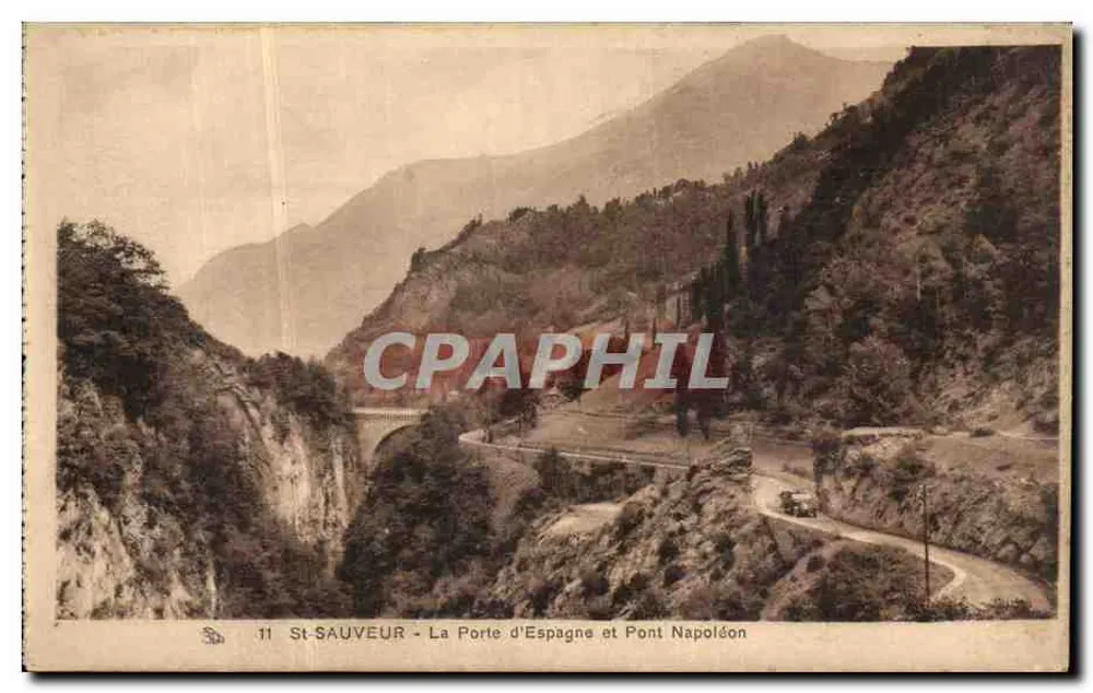 St-Sauveur - Die Tor von Spanien und Brücke Napoleon - Vorderseite