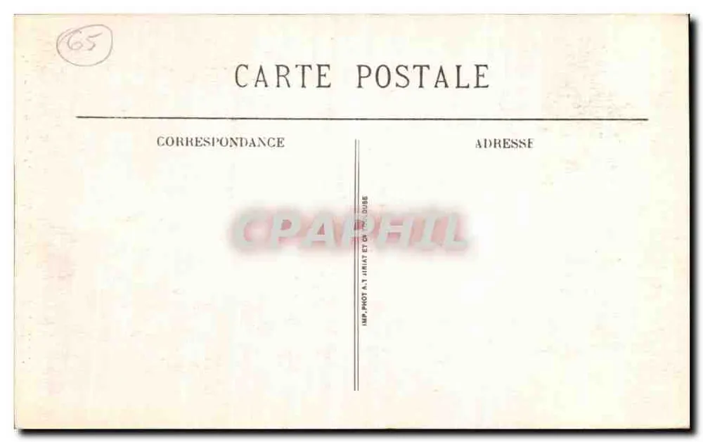 Rodovia de Pierrefitte a Cauterets - O Caracol — BR-1145 - Verso