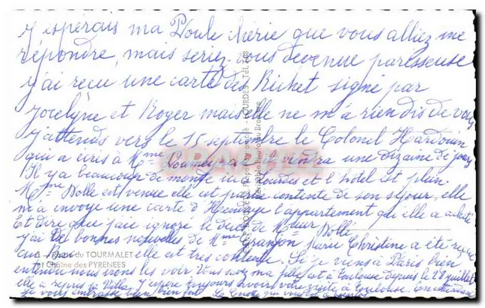 Vista do colo da Escada — Editor Edlux, número de série não visível - Verso