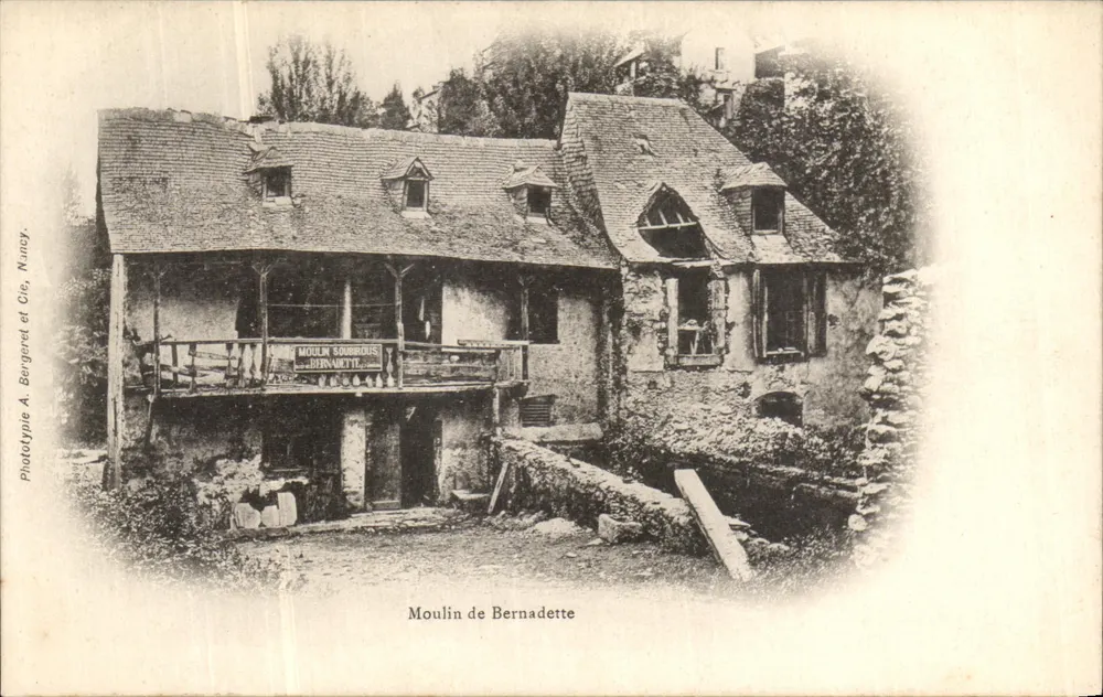 Moulin de Bernadette — Nancy — Fototipo A. Bergoret et Cie - Frente