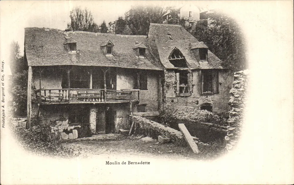 Moinho de Bernadette — Moinho Souibroux-Bernadette — Fototipia A. Bergaret et Cie, Nancy - Frente