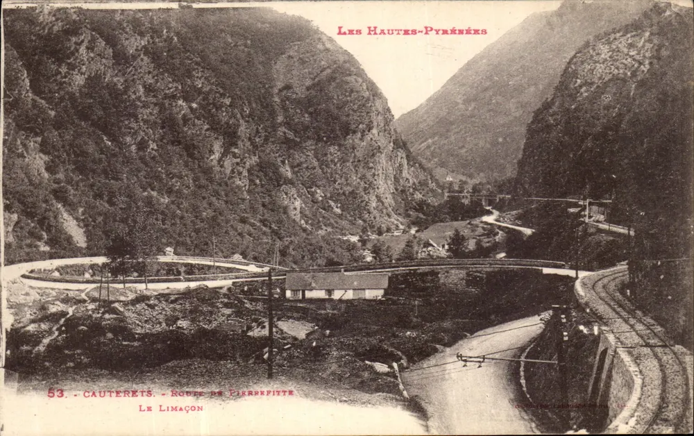 Le Limacon - Estrada de Pierrefitte - Cauterets, Les Hautes-Pyrénées - Frente