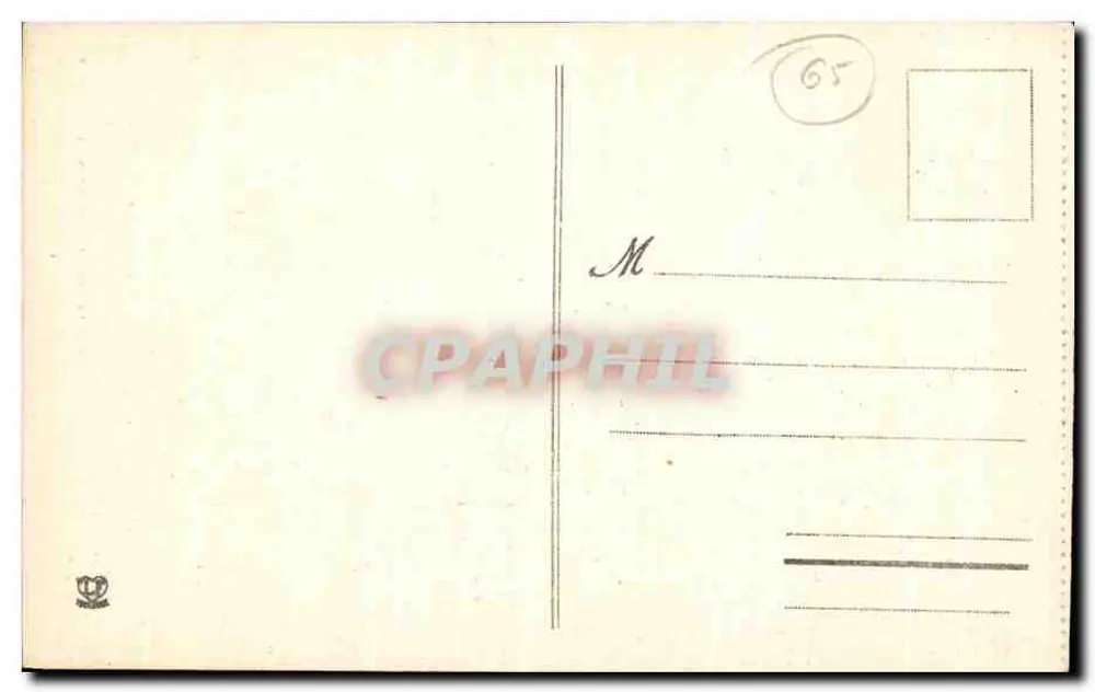 Cachoeira do Pont d'Espagne — Les Hautes-Pyrénées — autotipia Labon des Irures, Toulouse - Verso