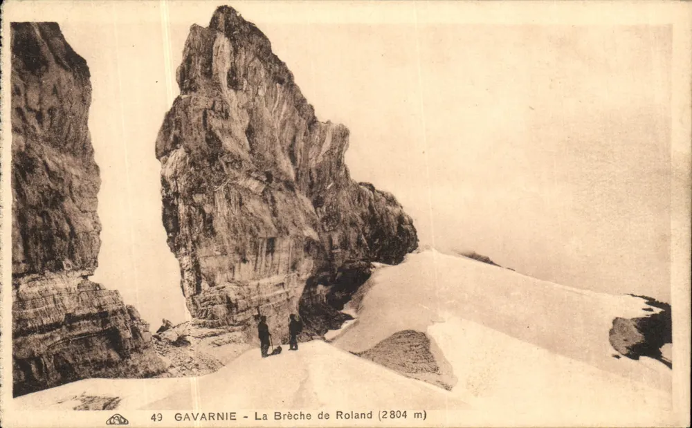 Gavarnie - A Brecha de Roland (2804 m) — editor Gavarnie, n° 49 - Frente