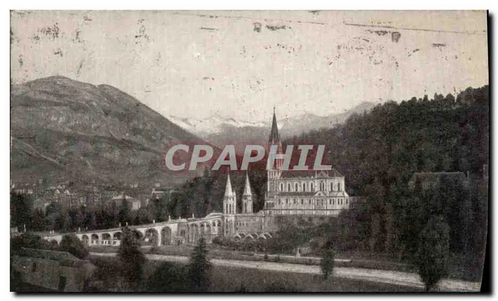 Lourdes — A Basílica e o Castelo-Forte — Edição Palais d'Artosaire - Frente
