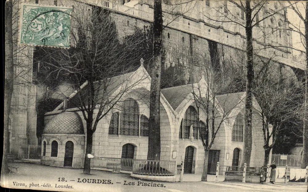Lourdes — Les Piscines — Viron, phot.-édit. Lourdes, n°18 - Awers