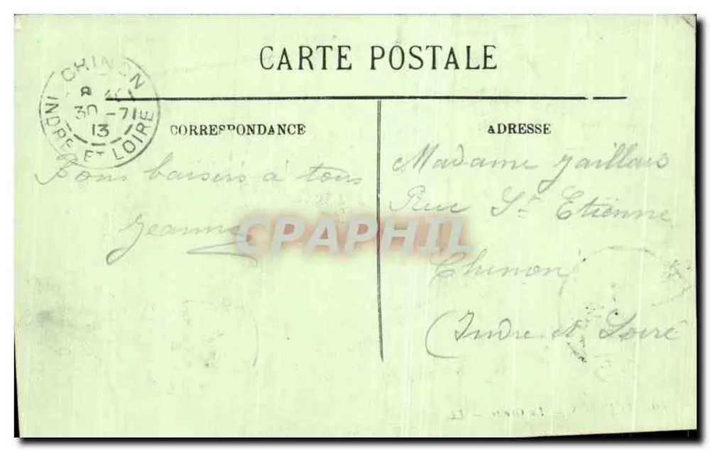 Lourdes — A Gruta — LL - Verso