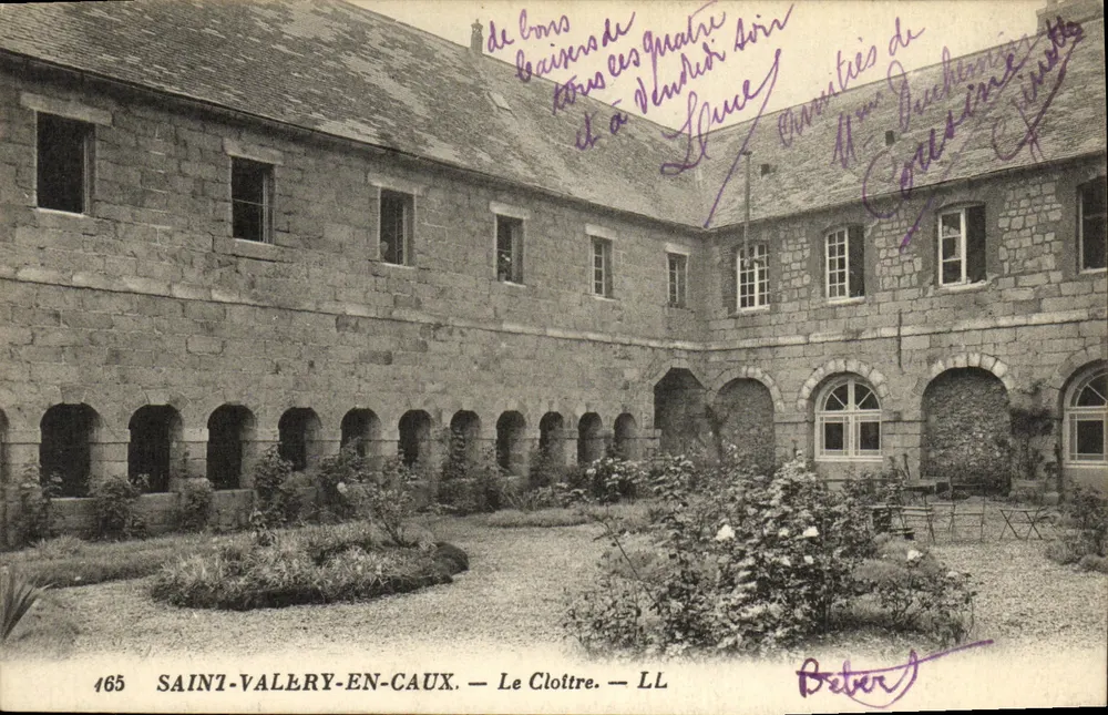 Saint-Valery-en-Caux — Le Cloître — éditeur LL, n° 465 - Frente