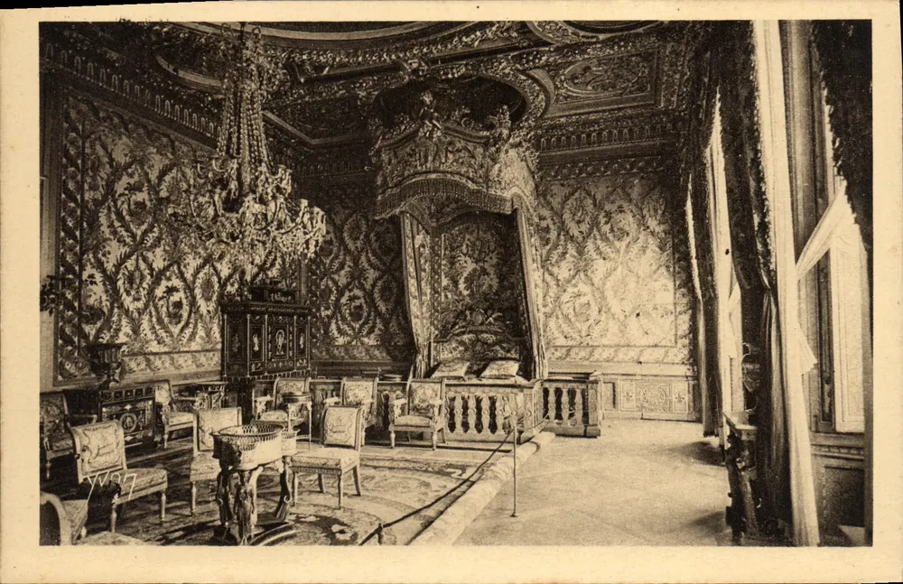 Zimmer der Kaiserinnen — Schloss Fontainebleau — Kunstausgabe YVON - Vorderseite