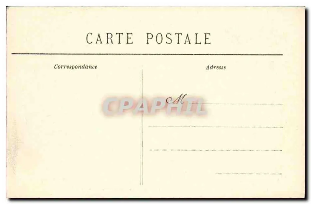 Wald von Fontainebleau — Tisch des Großmeisters — Künstlerische Sammlung L. M. - Rückseite