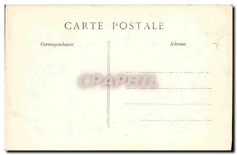 Wald von FONTAINEBLEAU — Der Falsche Pilz von Apremont — BLD, n° 909 - Rückseite