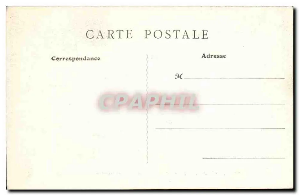 Wald von Fontainebleau - Die zitternde Felsen — B. F., Paris - Rückseite