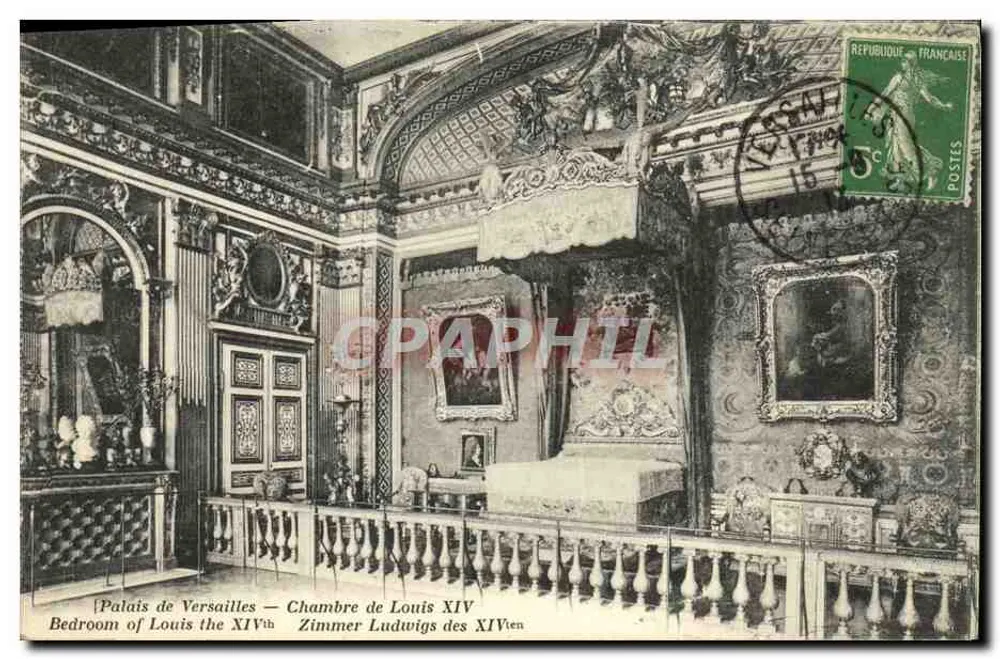 Schloss Versailles — Zimmer von Ludwig XIV — Verleger nicht sichtbar - Vorderseite