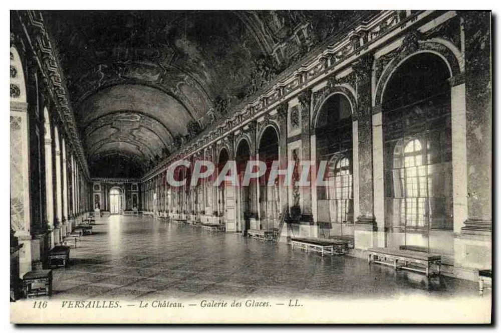 Versailles — Das Schloss — Galerie der Spiegel — LL. — n° 116 - Vorderseite
