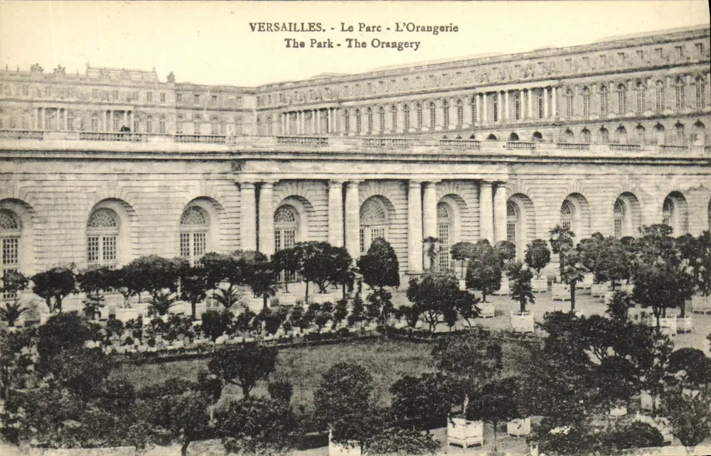Versailles - O Parque - A Orangerie — Edição Cassé, 9, rue Gabriel, Versailles - Frente