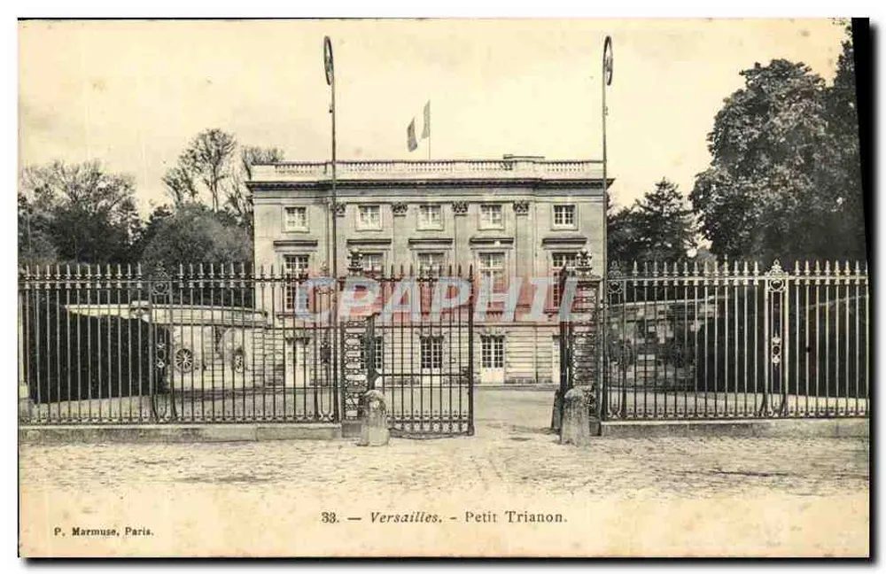 Versailles — Petit Trianon — P. Marmuse, Paris, n°33 - Frente