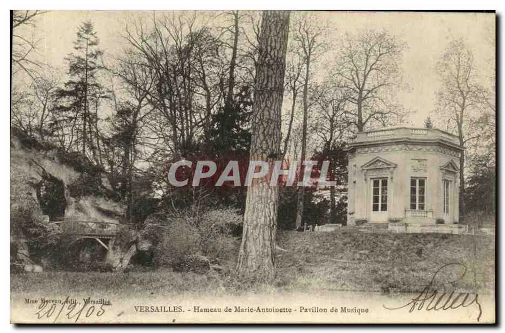 Versailles - Hameau von Marie-Antoinette - Musikpavillon — Mine Moreau, Verleger - Vorderseite
