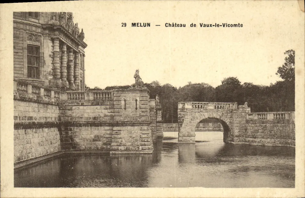 Castelo de Vaux-le-Vicomte — Melun — n°29 - Frente