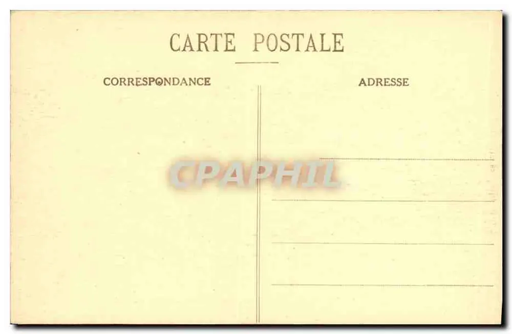 Palast von Fontainebleau — Die Eisenpferdestiege — unbekannter Verleger, Seriennummer 8 - Rückseite