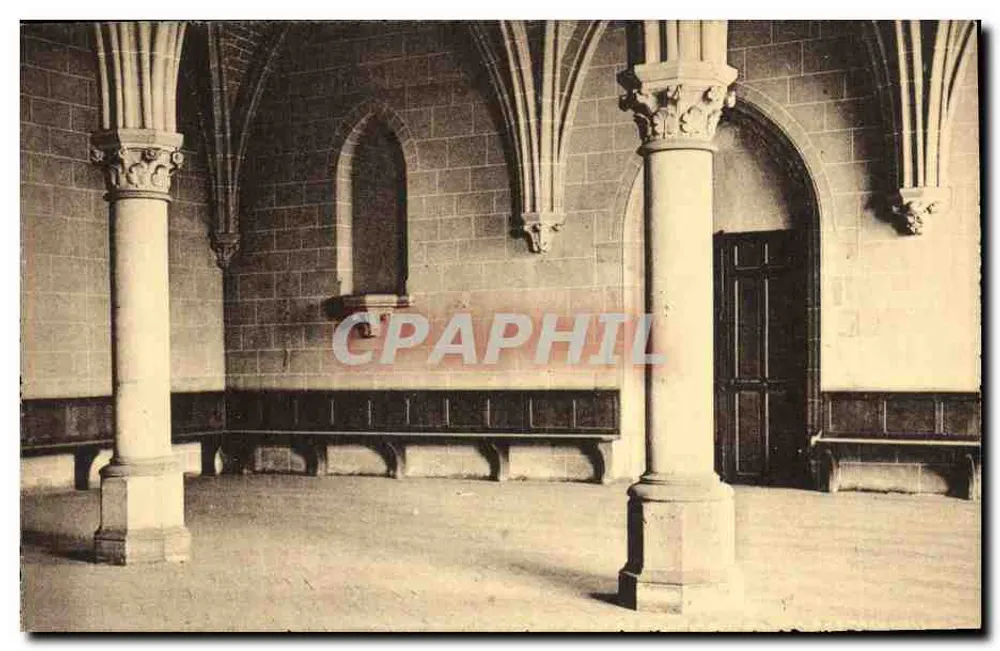 Abtei Royaumont — ehemaliger Kapitelraum — Verleger C. Barrand, Viarmes - Vorderseite