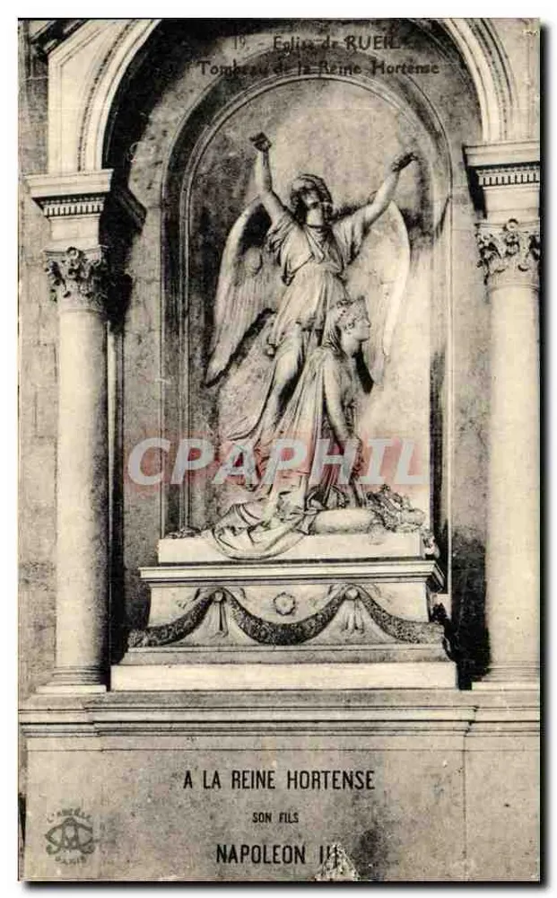 Grab der Königin Hortense — Kirche von Rueil — Phototypie L'Abelle, Paris - Vorderseite
