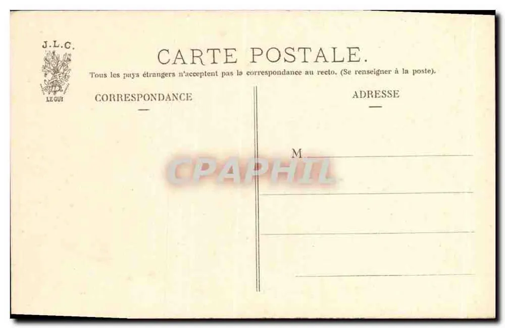 St-GERMAIN-EN-LAYE — Castelo — Vista geral — J.L.C. - Verso