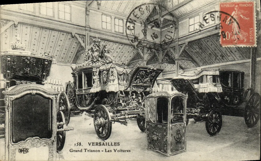 Versailles — Grand Trianon — As Carros — editor BHD n°158 - Frente