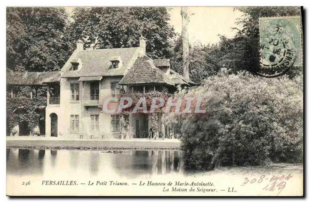 Versailles — Der Petit Trianon — Das Hameau de Marie-Antoinette — Das Haus des Herrn — LL. — n° 2/16 - Vorderseite