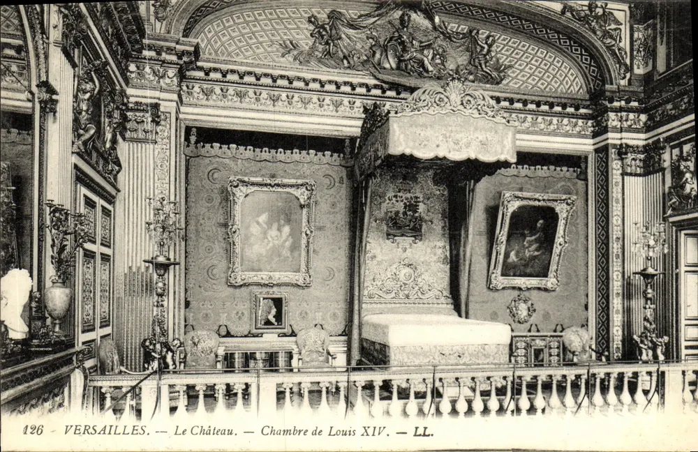 Versailles — Das Schloss — Zimmer von Ludwig XIV — LL. — Nr. 126 - Vorderseite