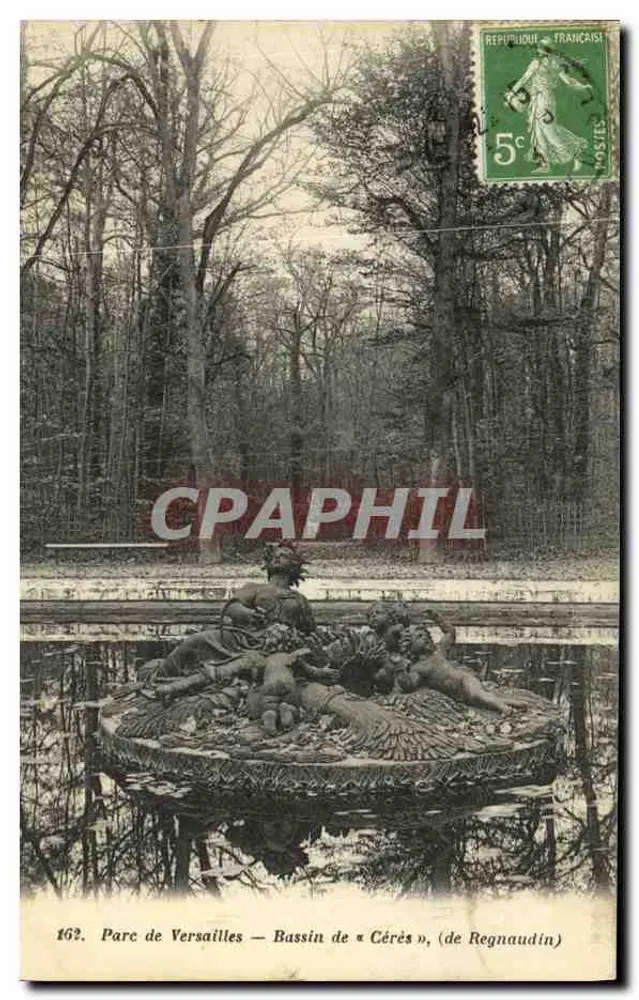 Schlosspark Versailles — Bassin von « Cérès », (von Regnaudin) - Vorderseite