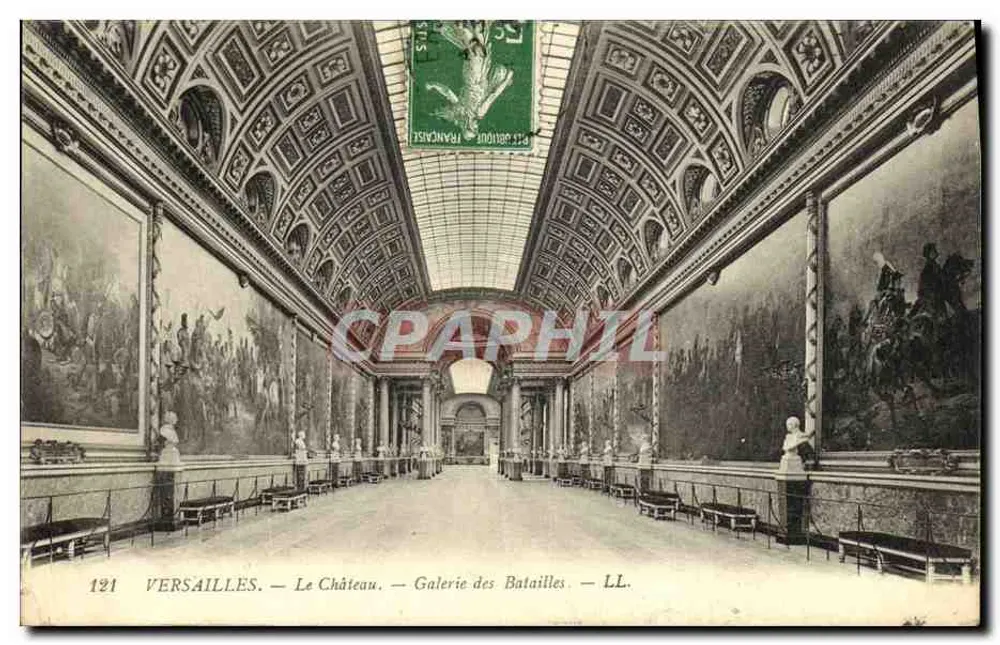 Versailles — Das Schloss — Galerie der Schlachten — LL. n°121 - Vorderseite