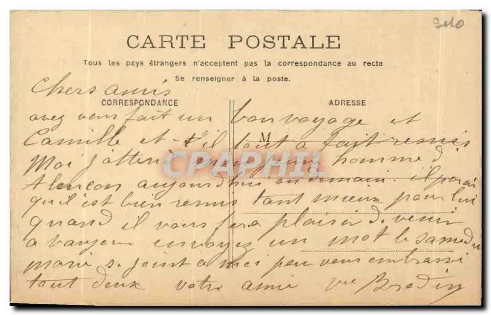 Versailles - Parque de Versailles - Bacchus - Outono. - Verso