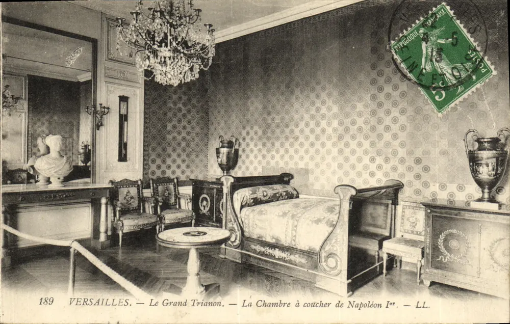 Versailles — Der Große Trianon — Das Schlafzimmer Napoleons I. — LL. — Nr. 189 - Vorderseite